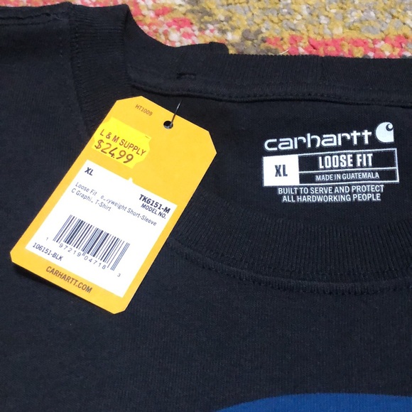 Loose fit carhartt heavyweight short sleeve graphic tee - Picture 2 of 3
